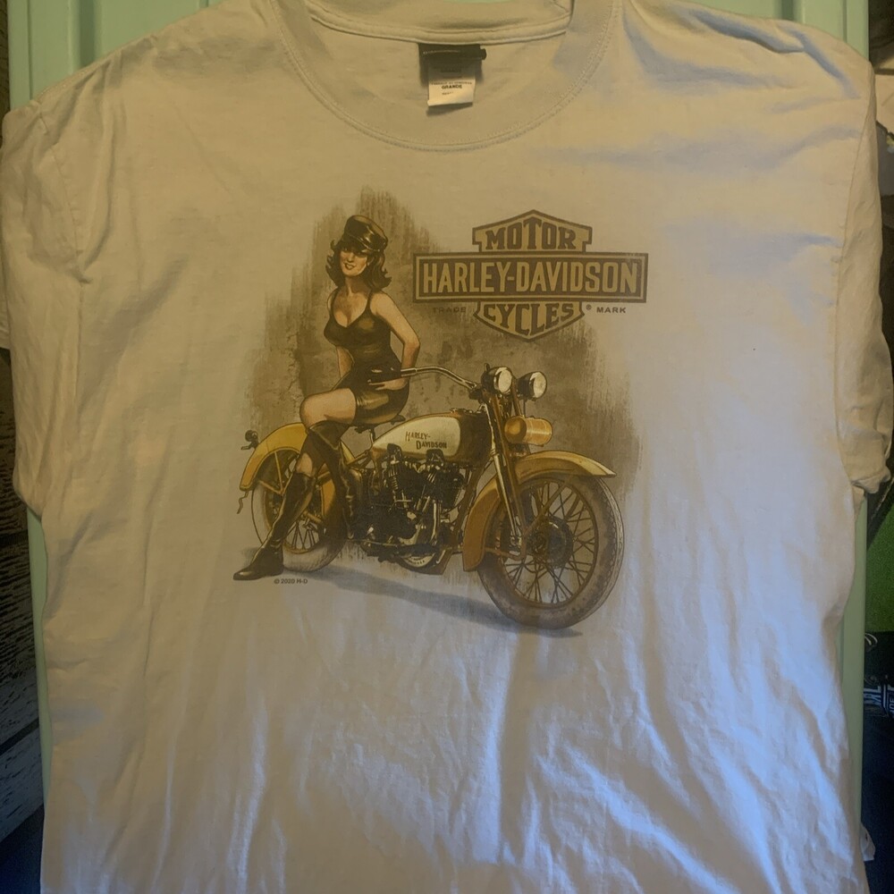 Harley Davidson Erie PA Graphic Shirt Size L